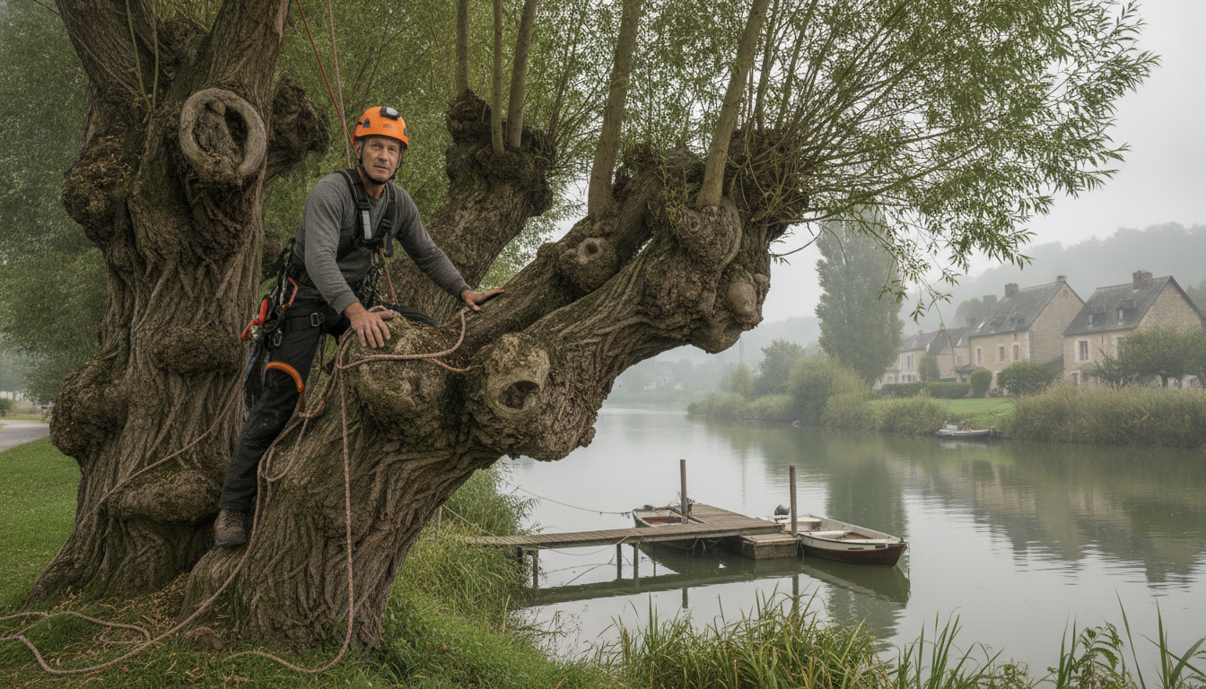 élagage et abattage d'arbres à Bouchemaine