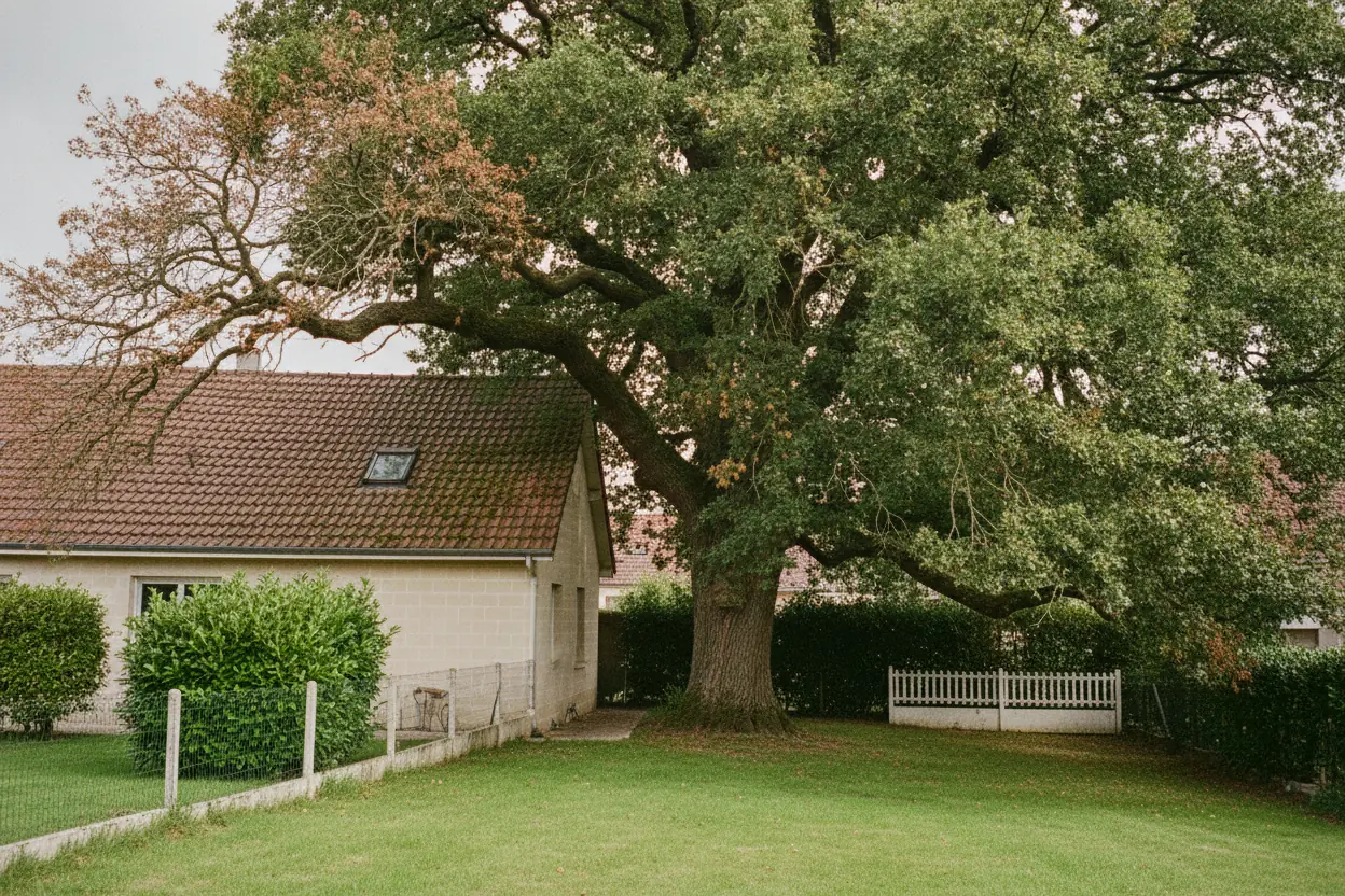 Chantier à Saint-Barthélemy-d'Anjou avant intervention